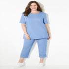 Suprema® Crochet Trim Scoopneck image number null