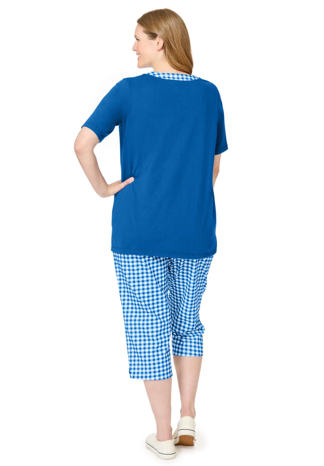 2-Piece Tunic Capri Set image number 1