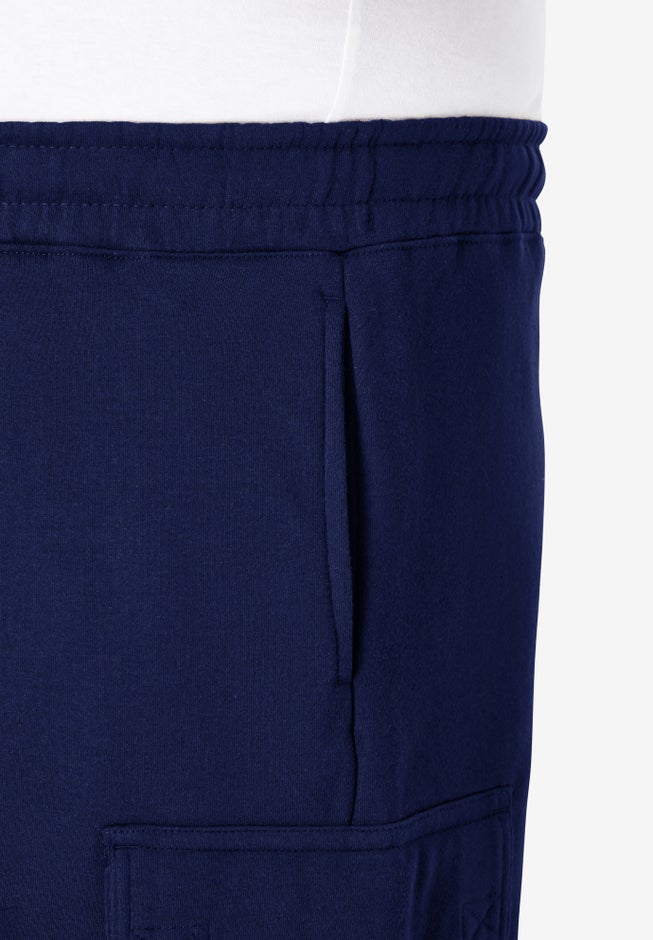 10" Fleece Cargo Shorts image number 3
