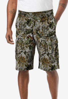 10" Fleece Cargo Shorts
