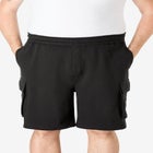 10" Fleece Cargo Shorts image number null