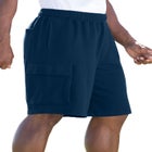 10" Fleece Cargo Shorts image number null