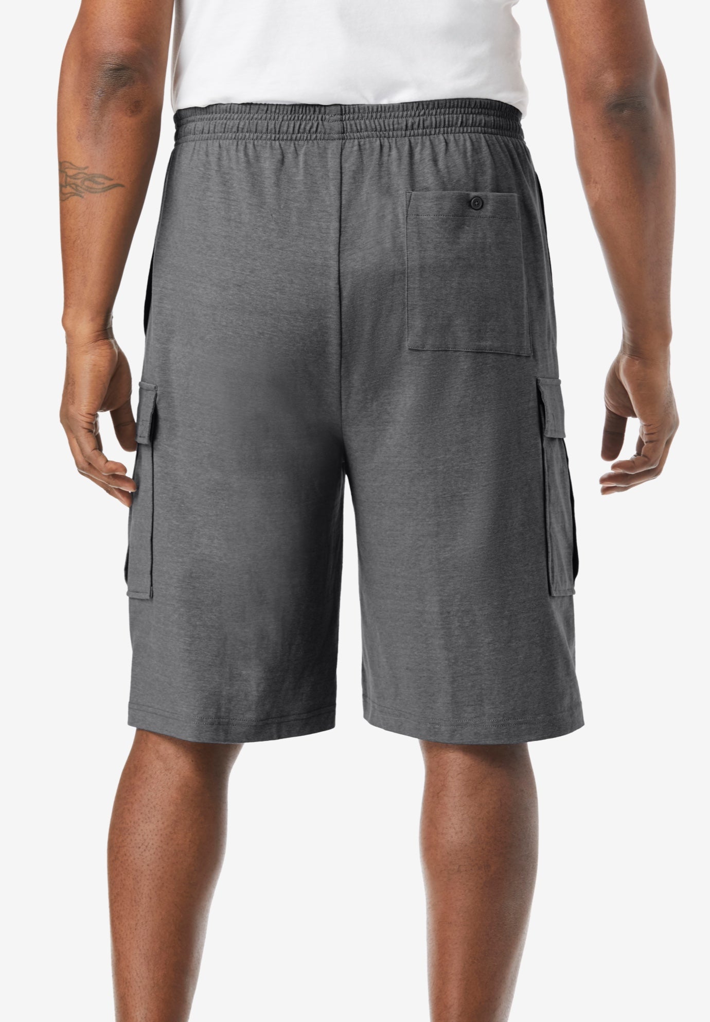Lightweight Jersey Cargo Shorts image number 2
