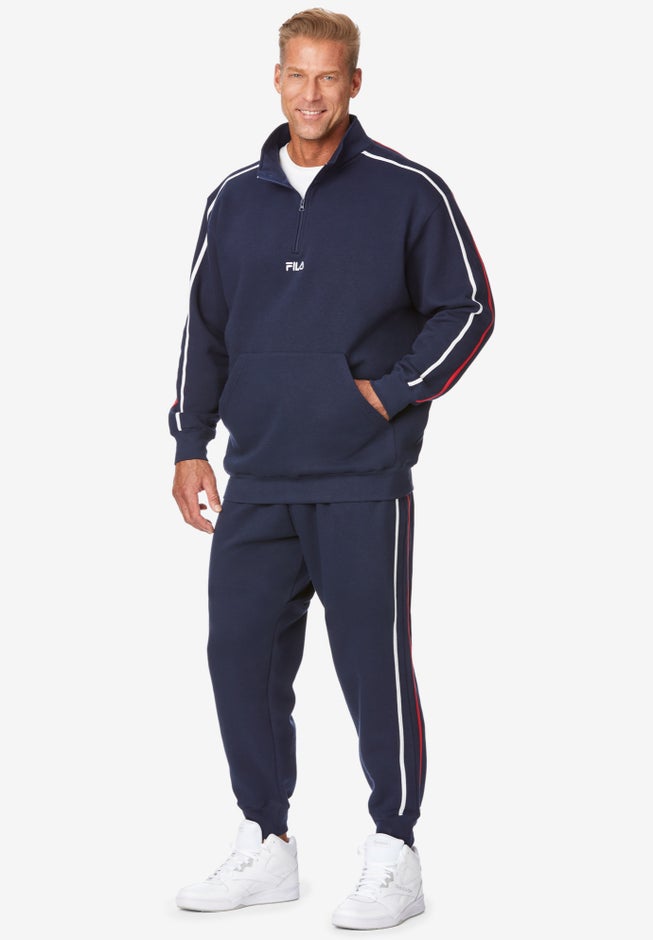 FILA® Fleece 1/4 Zip Tracksuit image number 2