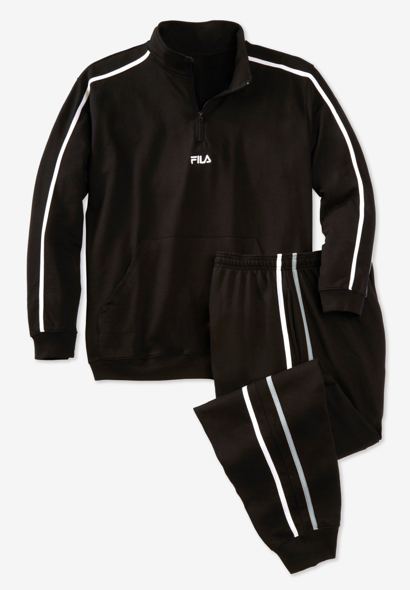 Fila® Fleece 1/4 Zip Tracksuit image number 0