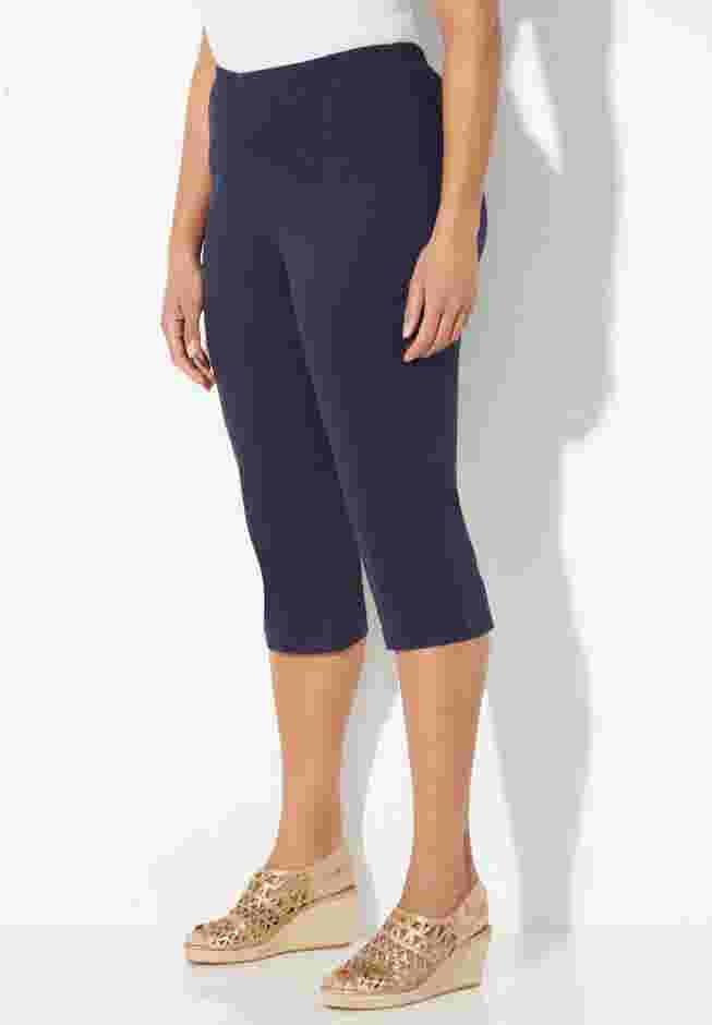 Everyday Cotton Twill Capri image number 3