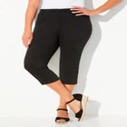 Everyday Cotton Twill Capri image number null