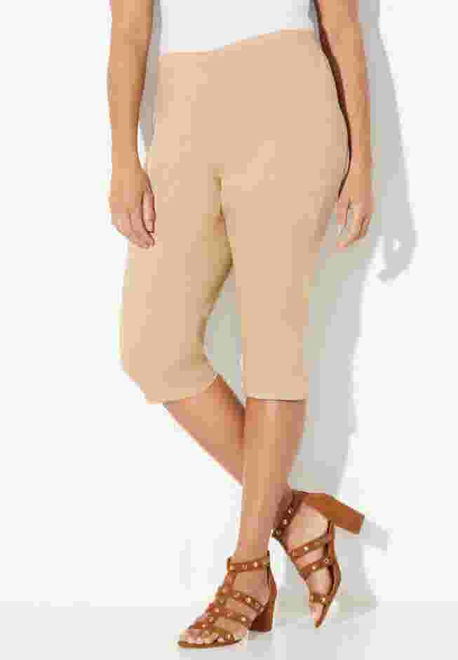 Everyday Cotton Twill Capri image number 0