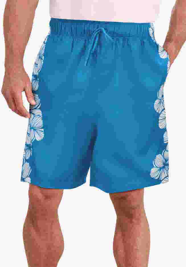 Basic 8" 4-way Flex Swim Trunk image number 3