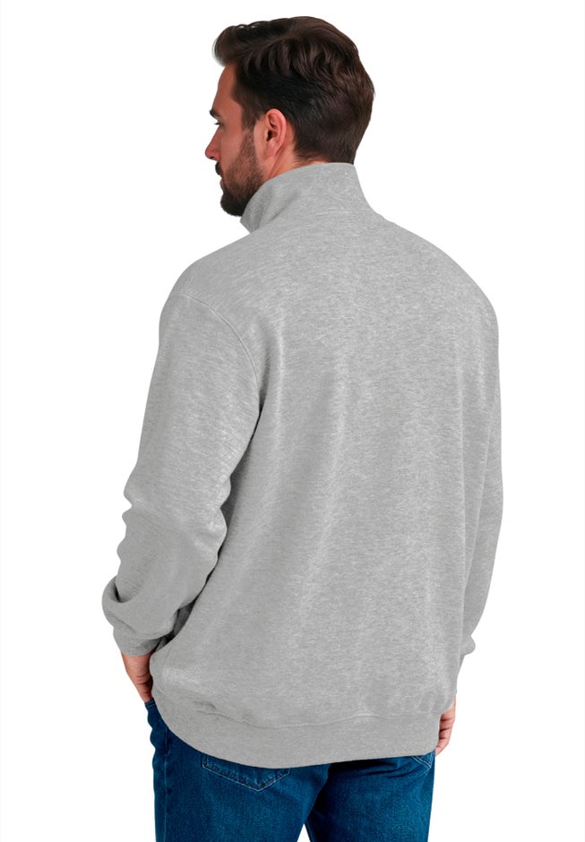  Reverse Weave 1/4 Zip Up Hoodie image number 2