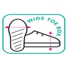 The Extra Wide Microbacterial Walking Shoe by Comfortview image number null