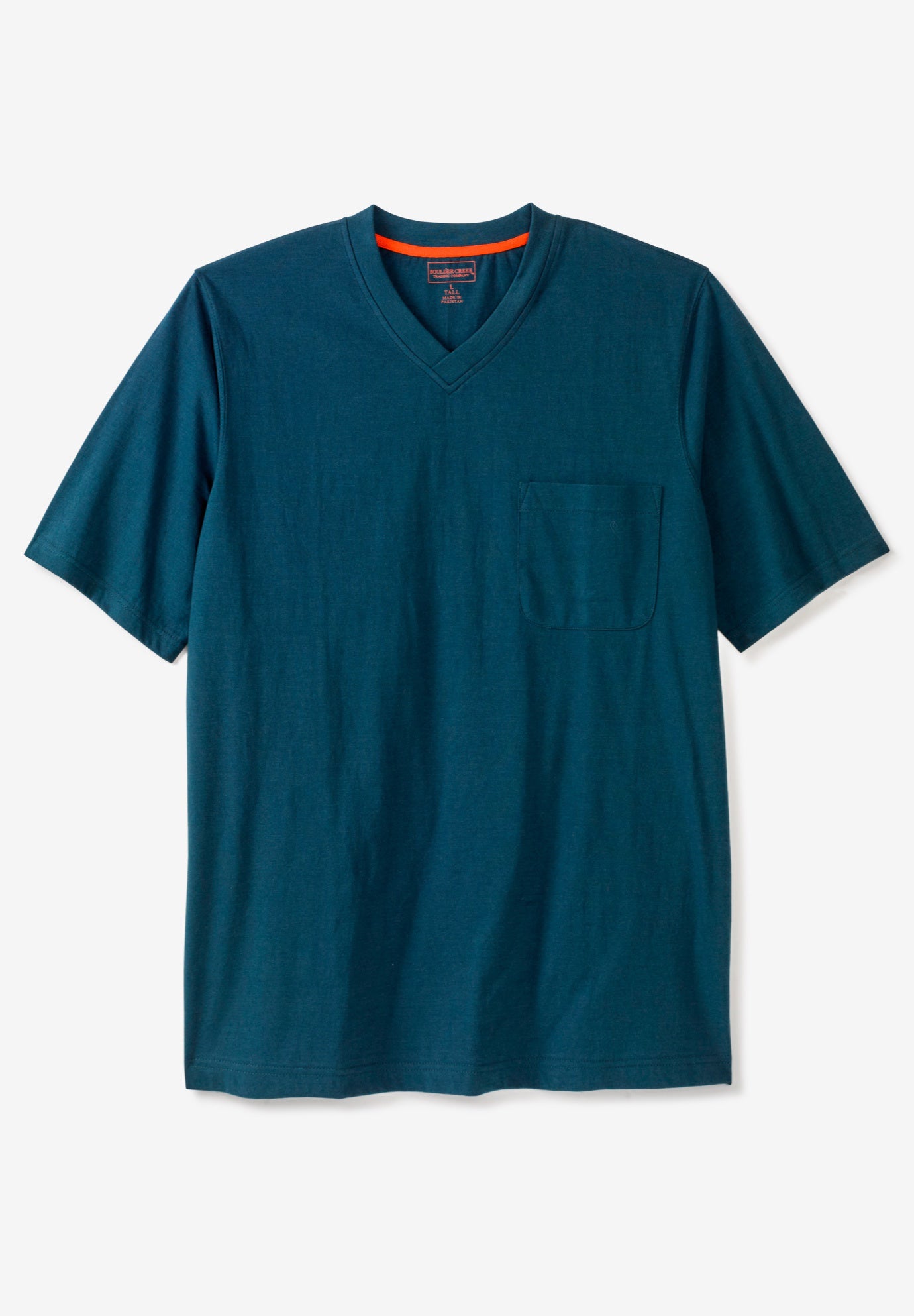 Heavyweight Pocket V-Neck Tee image number 0