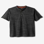 Heavyweight Short-Sleeve Henley Shirt image number null