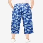 Sport-Knit Pull-On Capri Pants image number null