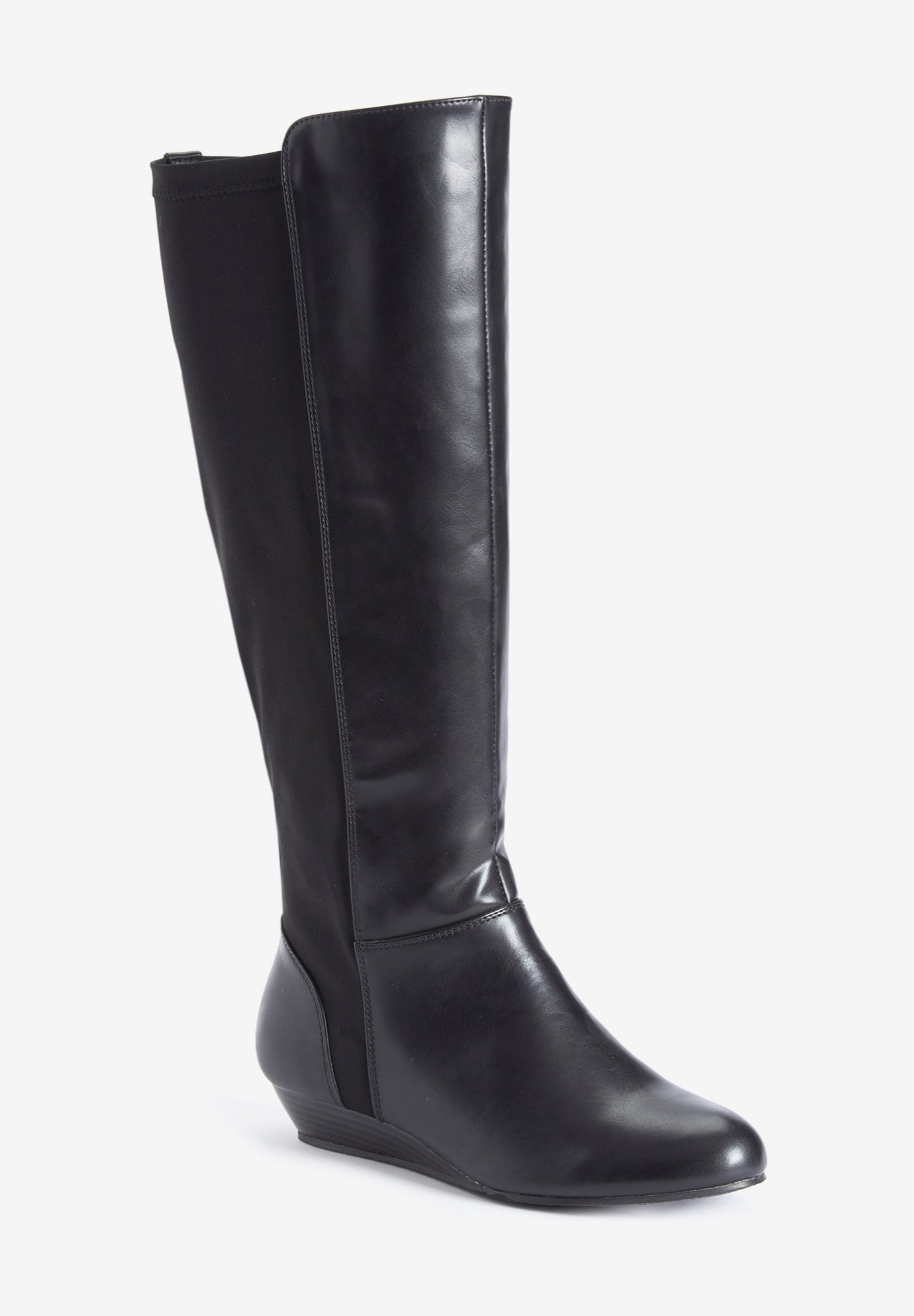 The Claudette Tall Wide Calf Boot By Comfortview image number 0