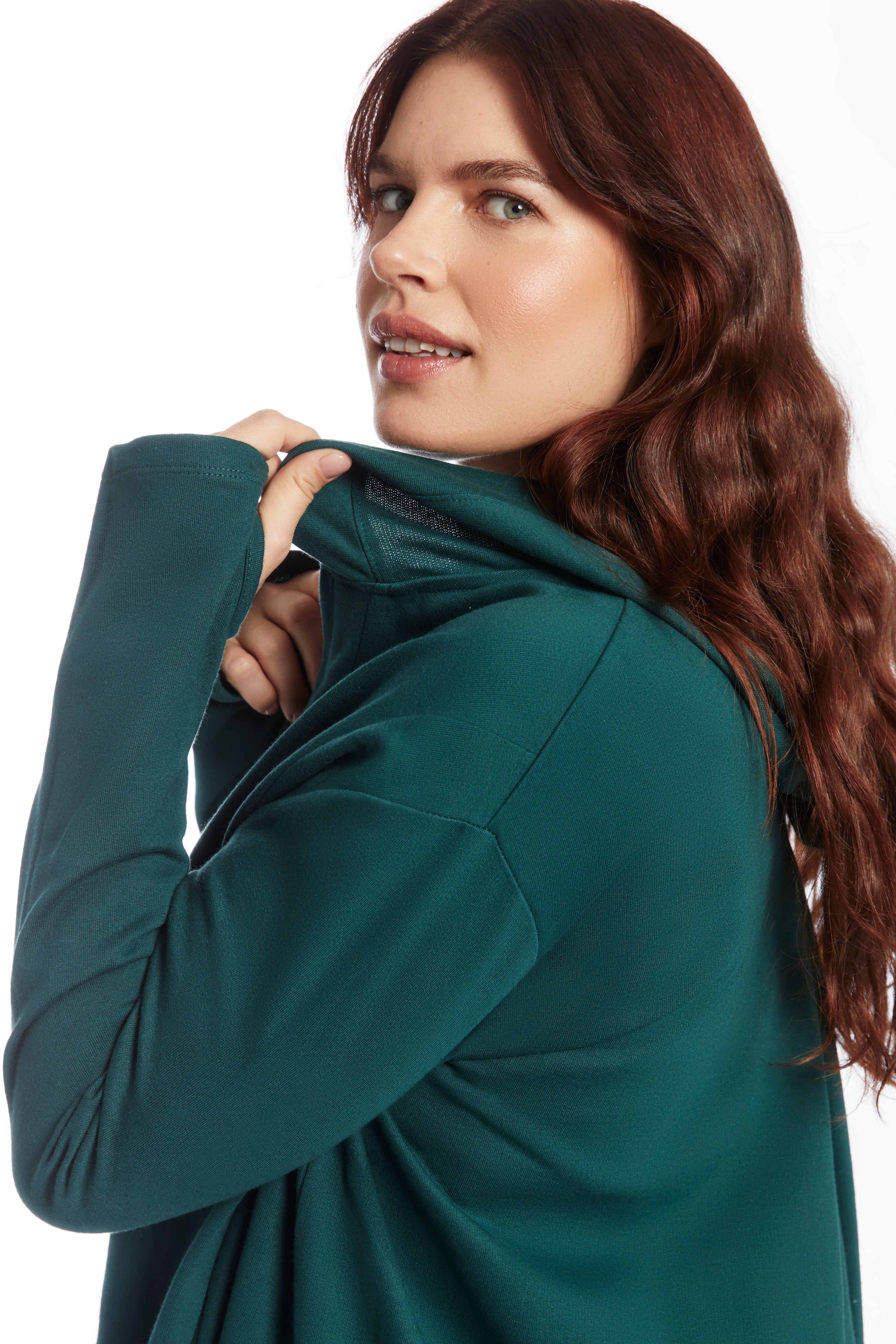 Zip-Up French Terry Hoodie image number 2