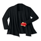 2-Fer Cardigan & Attached Lace Tunic image number null