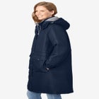 Mid-Length Microfiber Parka image number null