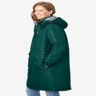 Mid-Length Microfiber Parka image number null