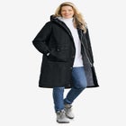 Mid-Length Microfiber Parka image number null