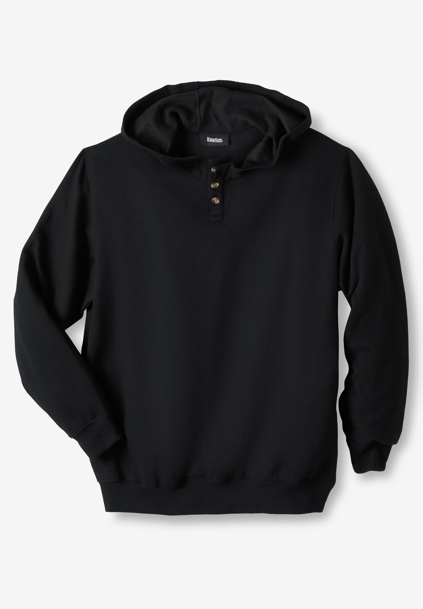 Fleece pullover henley image number 0