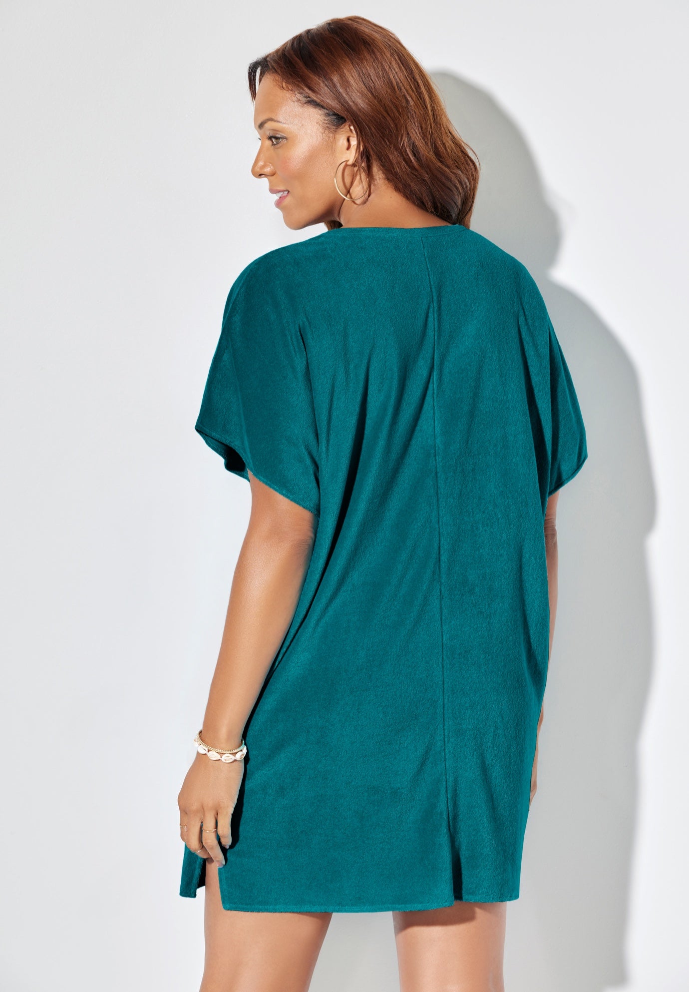 French Terry Lightweight Cover Up Tunic image number 1