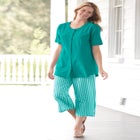 Short-Sleeve Crinkle Shirt image number null