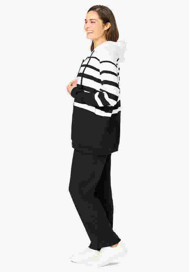 Striped Full Zip Jacket Set image number 2