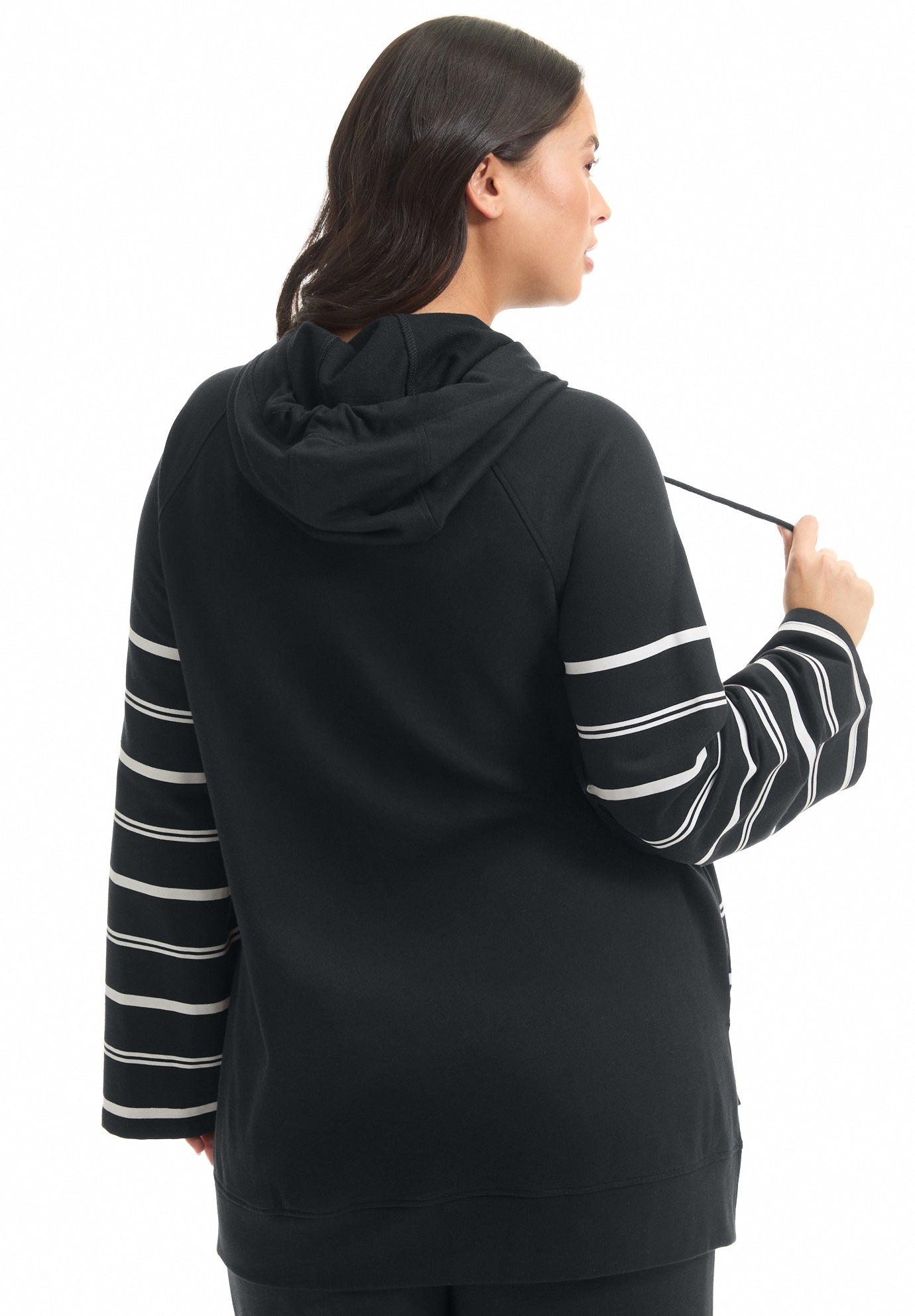 Bell-Sleeve French Terry Sweatshirt image number 1