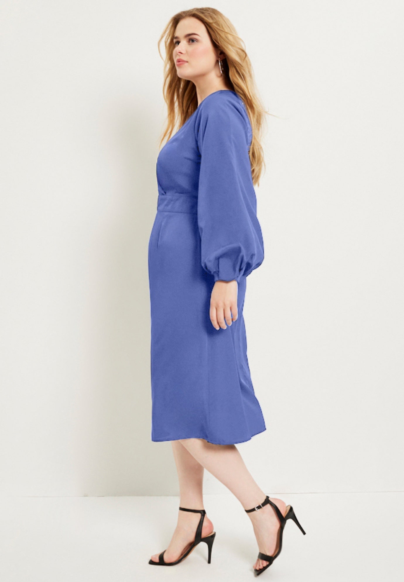 Puff-Sleeve Dress image number 2