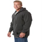 Longer-length Fleece Full Zip Hoodie image number null