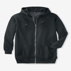 Longer-length Fleece Full Zip Hoodie image number null