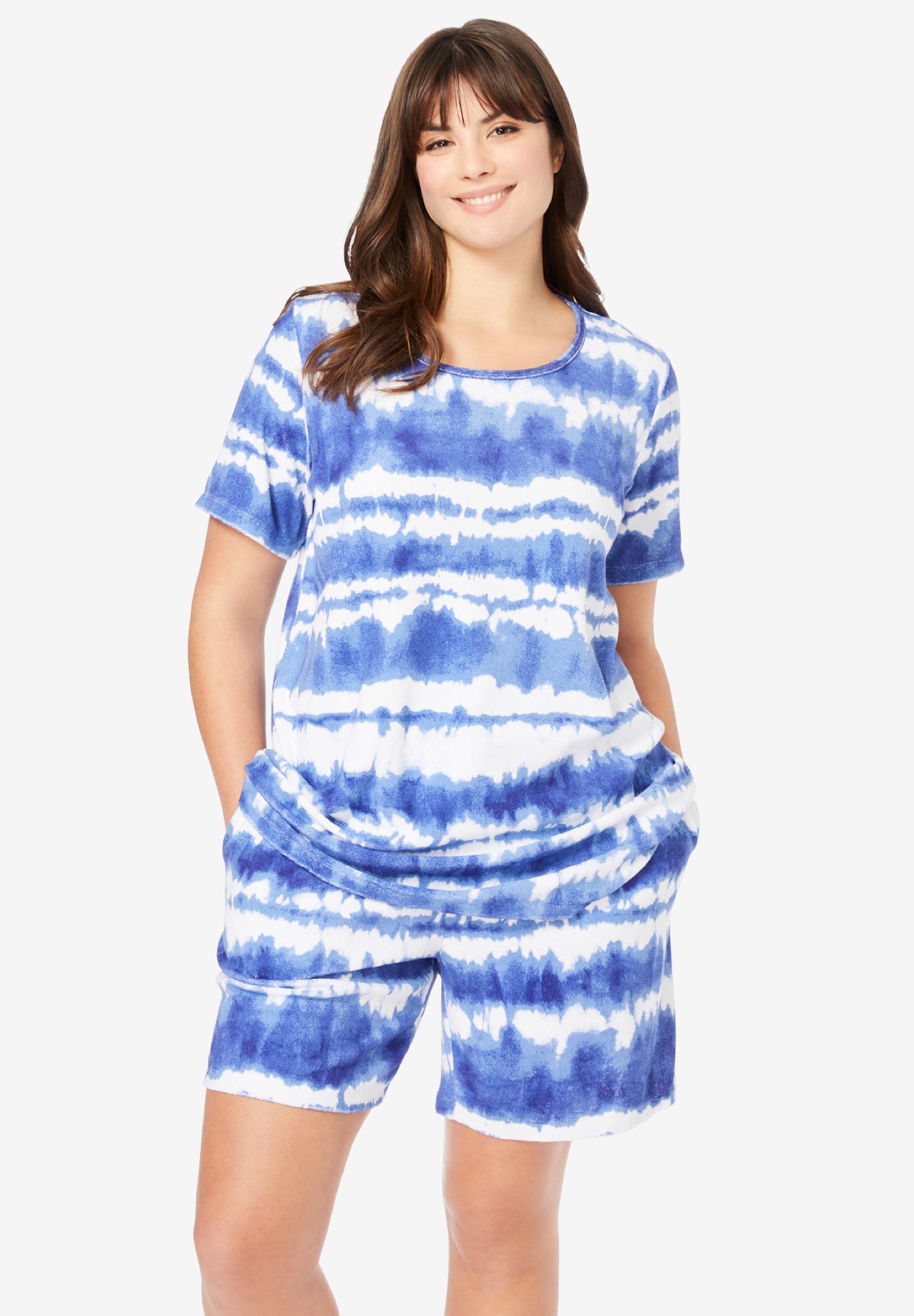 Two-Piece French Terry Sleep Set image number 3