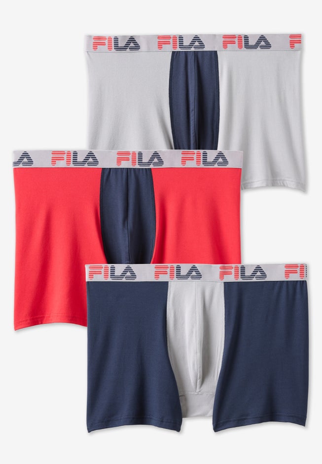 3-Pack Brushed Jersey No-Fly Boxer Brief image number null