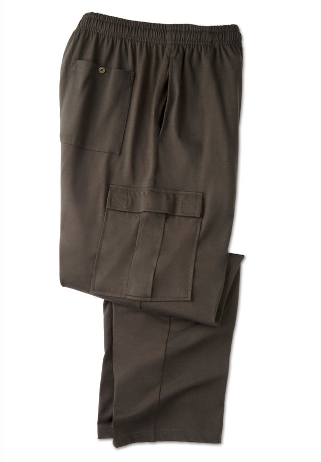 Lightweight Jersey Cargo Sweatpants image number 3