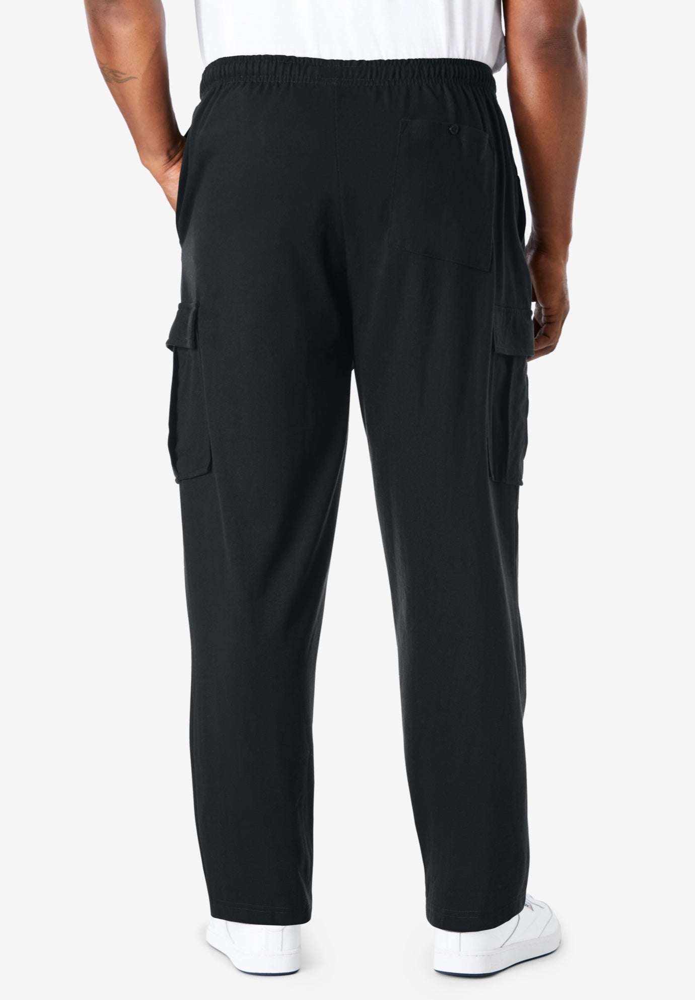 Lightweight Jersey Cargo Sweatpants image number 2