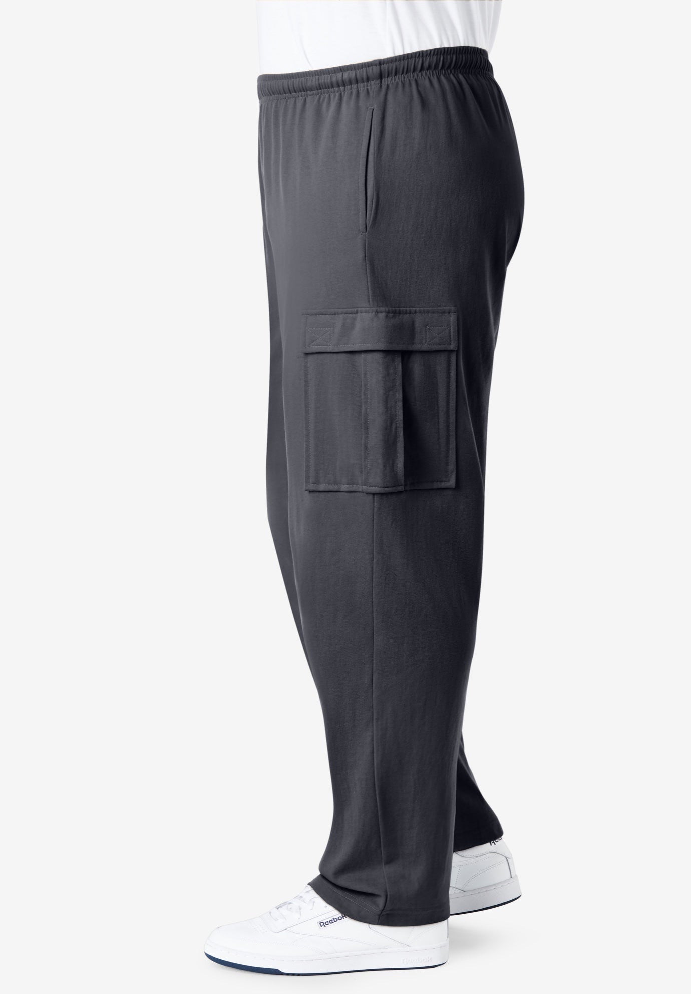 Lightweight Jersey Cargo Sweatpants image number 1