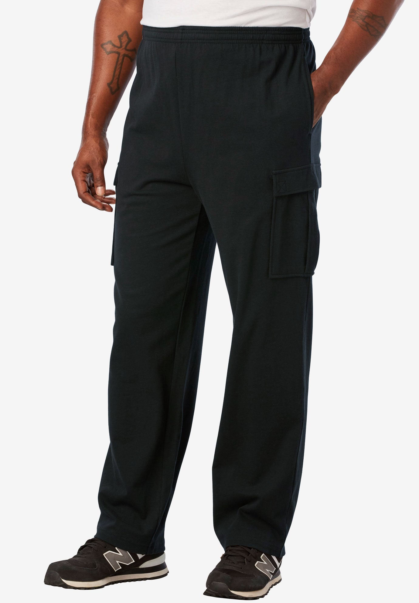 Lightweight Jersey Cargo Sweatpants image number 0