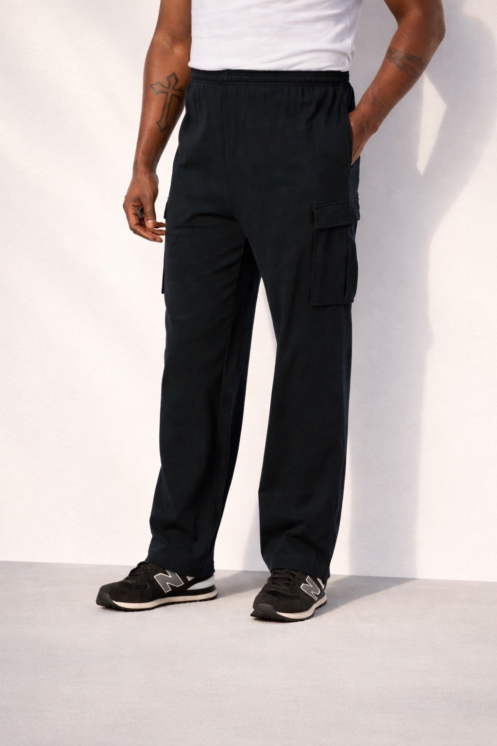 Lightweight Jersey Cargo Sweatpants image number 0