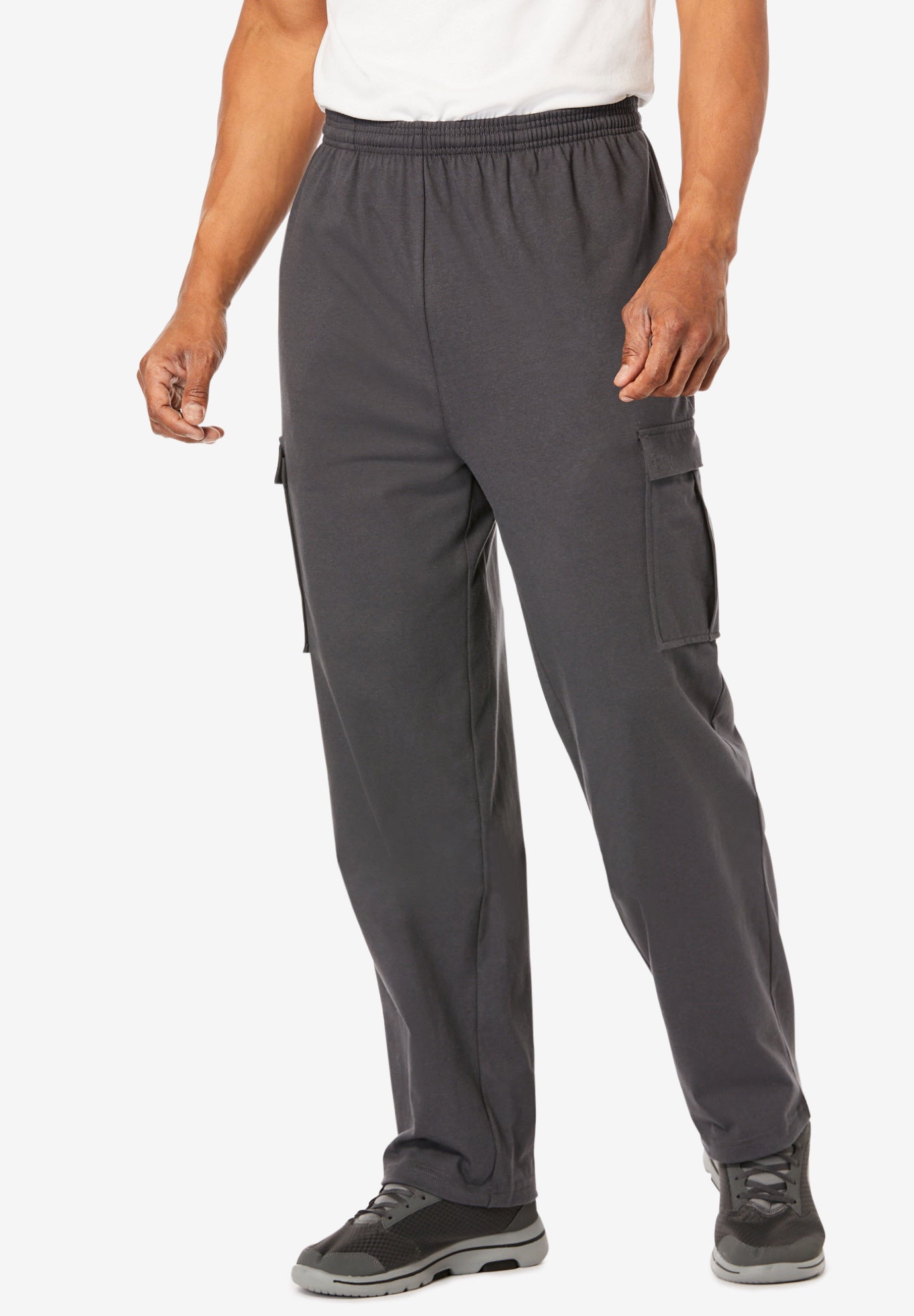 Lightweight Jersey Cargo Sweatpants image number 0