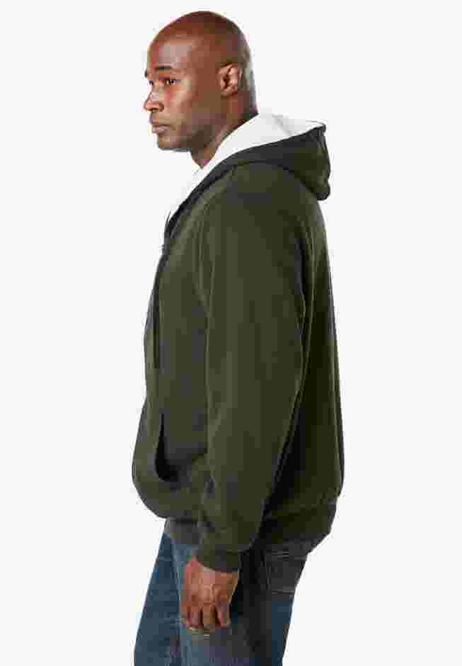 Full-Zip Thermal Hoodie image number 5