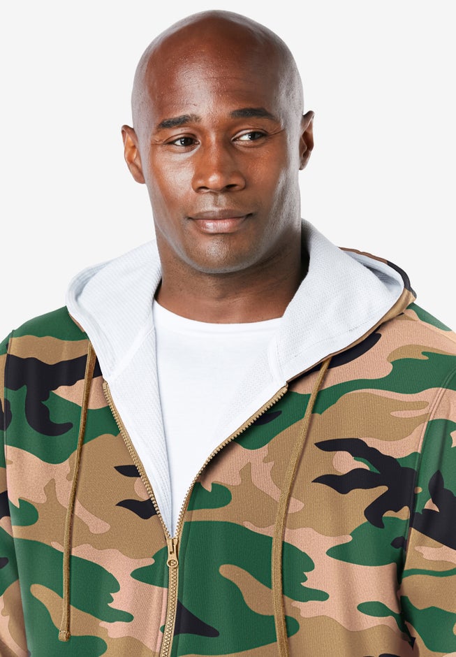 Full-Zip Thermal Hoodie image number 3