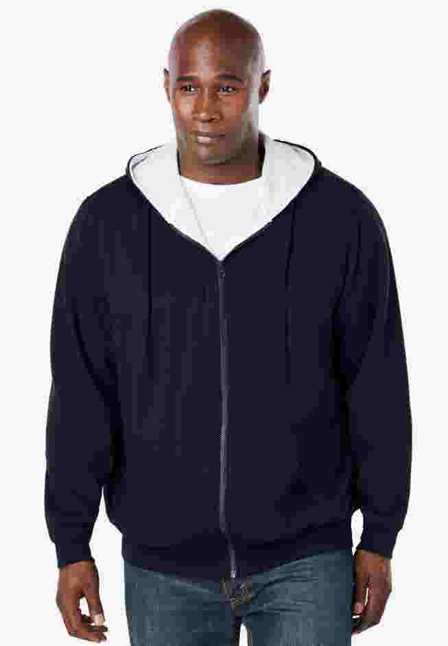 Full-Zip Thermal Hoodie image number 4