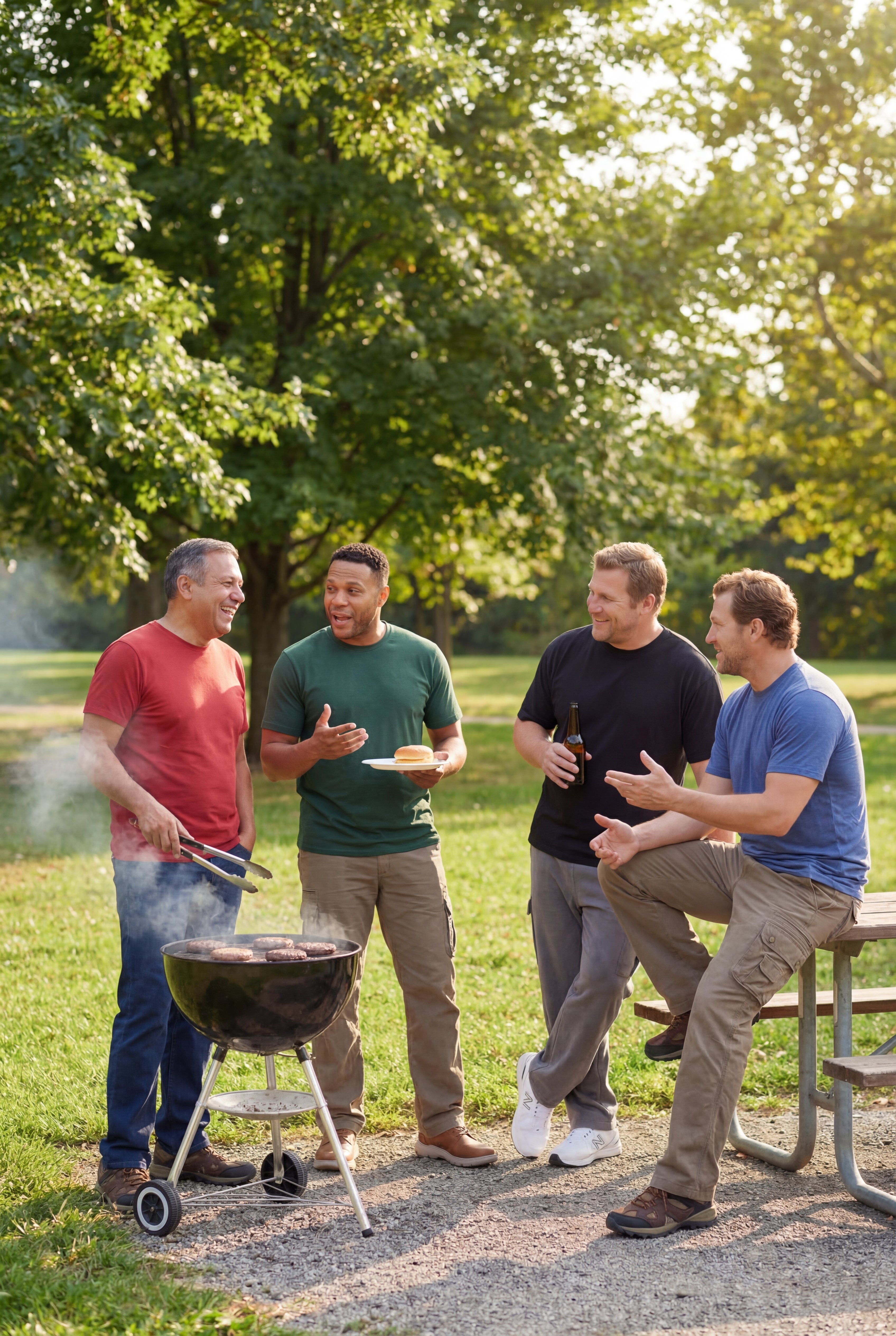 Shrink-Less&trade; Lightweight Crewneck T-Shirt image number 1