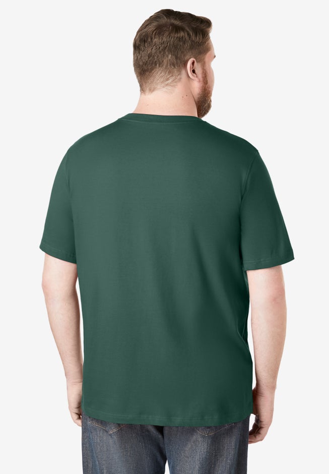 Shrink-Less&trade; Lightweight Crewneck T-Shirt image number 1