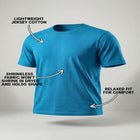 Shrink-Less&trade; Lightweight Crewneck T-Shirt image number null