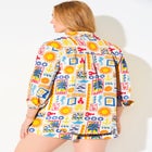 Cotton Beach Shirt Cover Up image number null