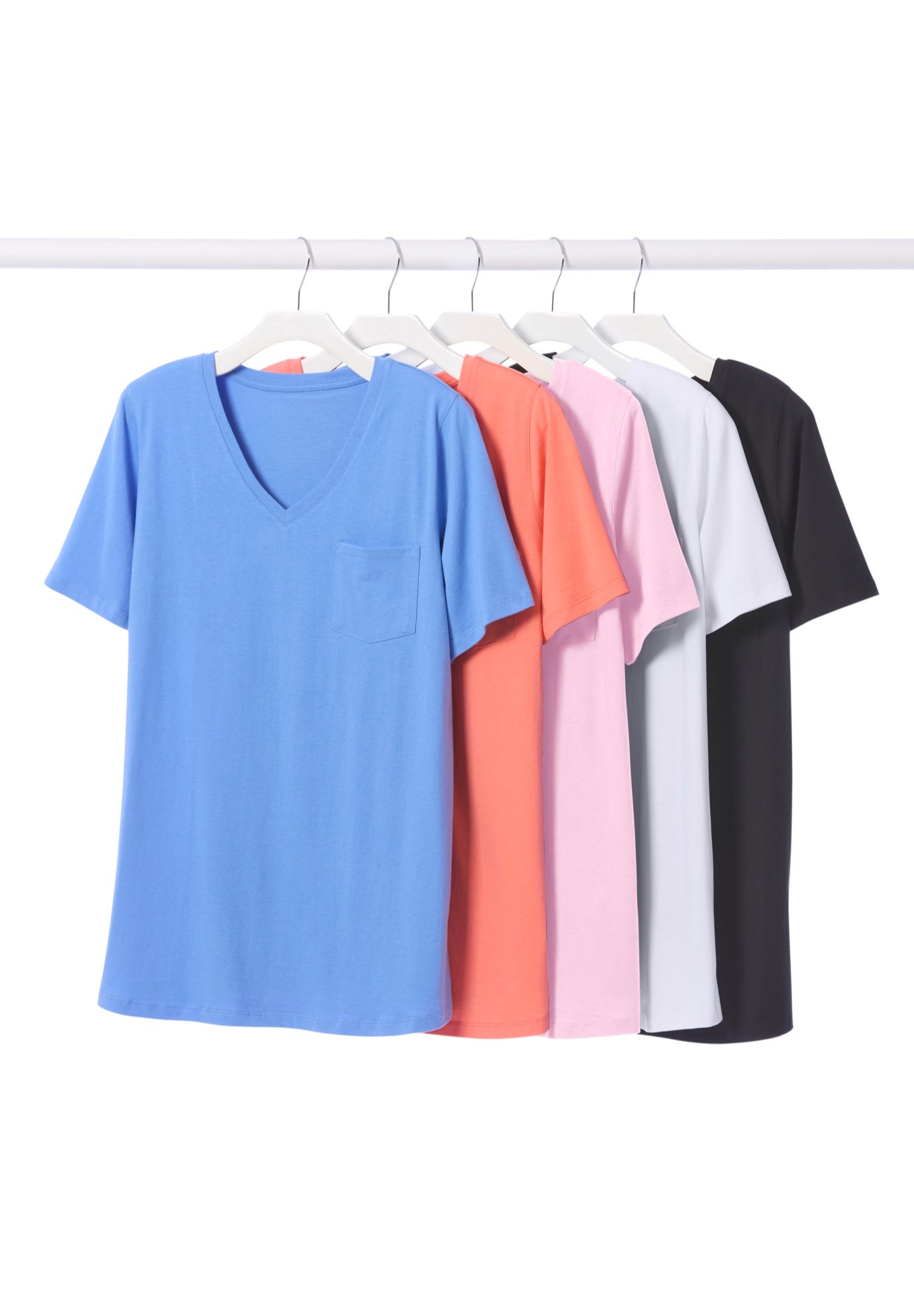 Perfect V-neck Pocket Tee image number 3