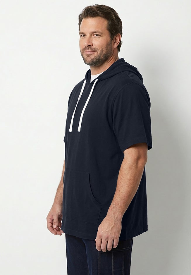 Short Sleeve Jersey Hoodie image number 1
