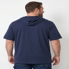 Short Sleeve Jersey Hoodie image number 2